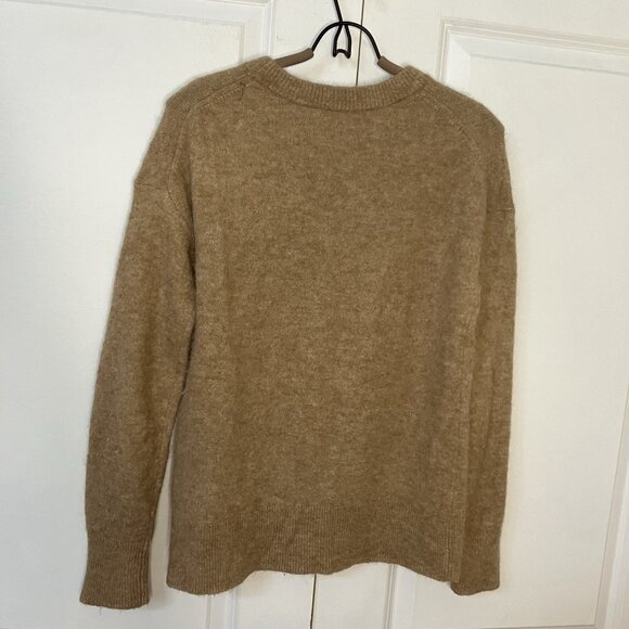 Babaton The Group Sweater Womens XXS Tan Wool Blend Tan Alpaca Neutral Relaxed - Picture 5 of 8